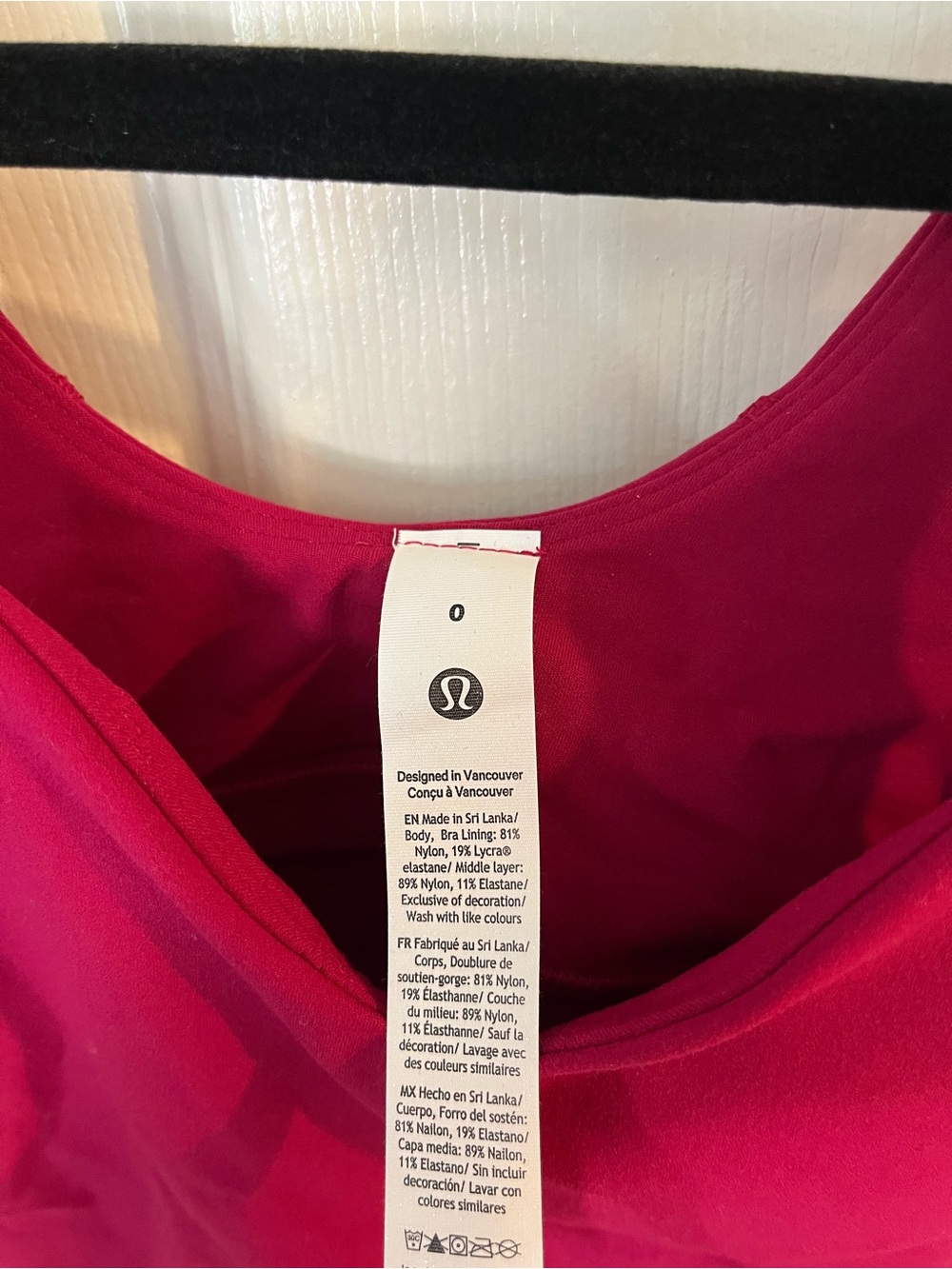 lululemon athletica Deep Pink Scoop Neck Tank - Picture 3 of 3